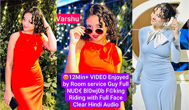 Varshu Most Demanded Fucking With Room Service Guy Cook