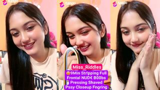 Desi Model Miss Riddles Tango Live Showing Pussy