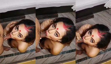 Horny Bengali Boudi Sucking Dick & Fucking