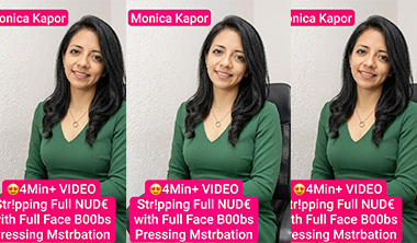 Monika Kapoor Most Surprising Live Stripping Pussy